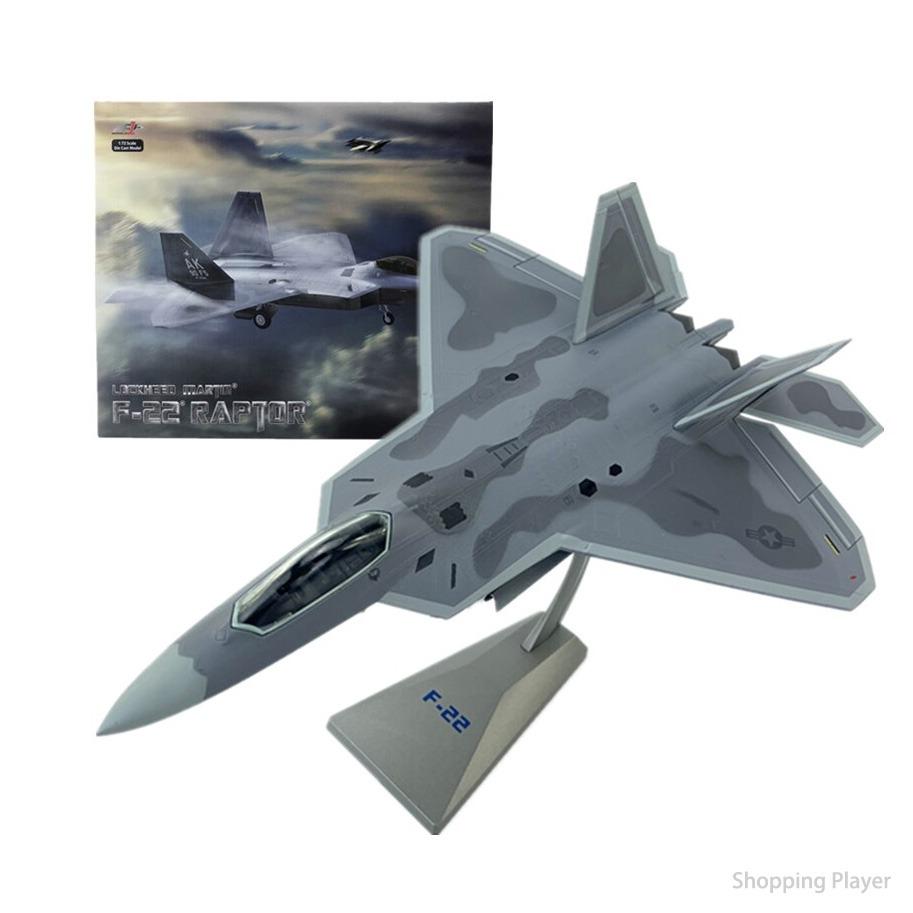 Airforce One Lockheed Martin F-22 Raptor 1/72 Military US Aircraft Diecast  Alloy Figure Model