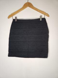 A-line Skirt Black