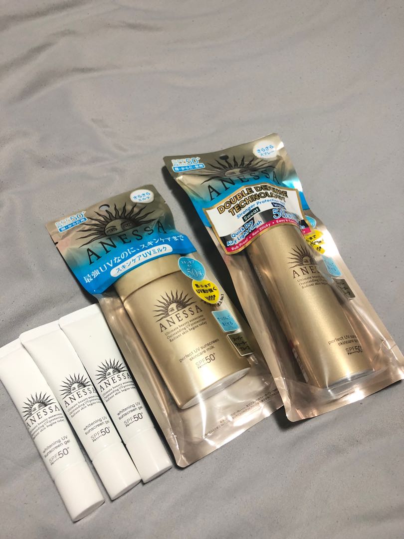 Anessa Sunscreen & Spray, Beauty & Personal Care, Face, Face Care on ...