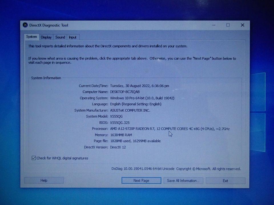 Asus X555Q AMD A12-9720p GAMING & EDITING Laptop=16GB/480GB SSD/1TB HDD ...
