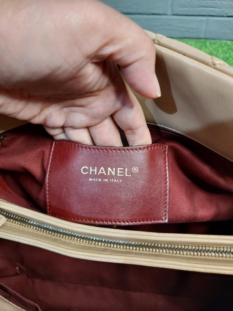 Authentic chanel bag mademoiselle lambskin medium