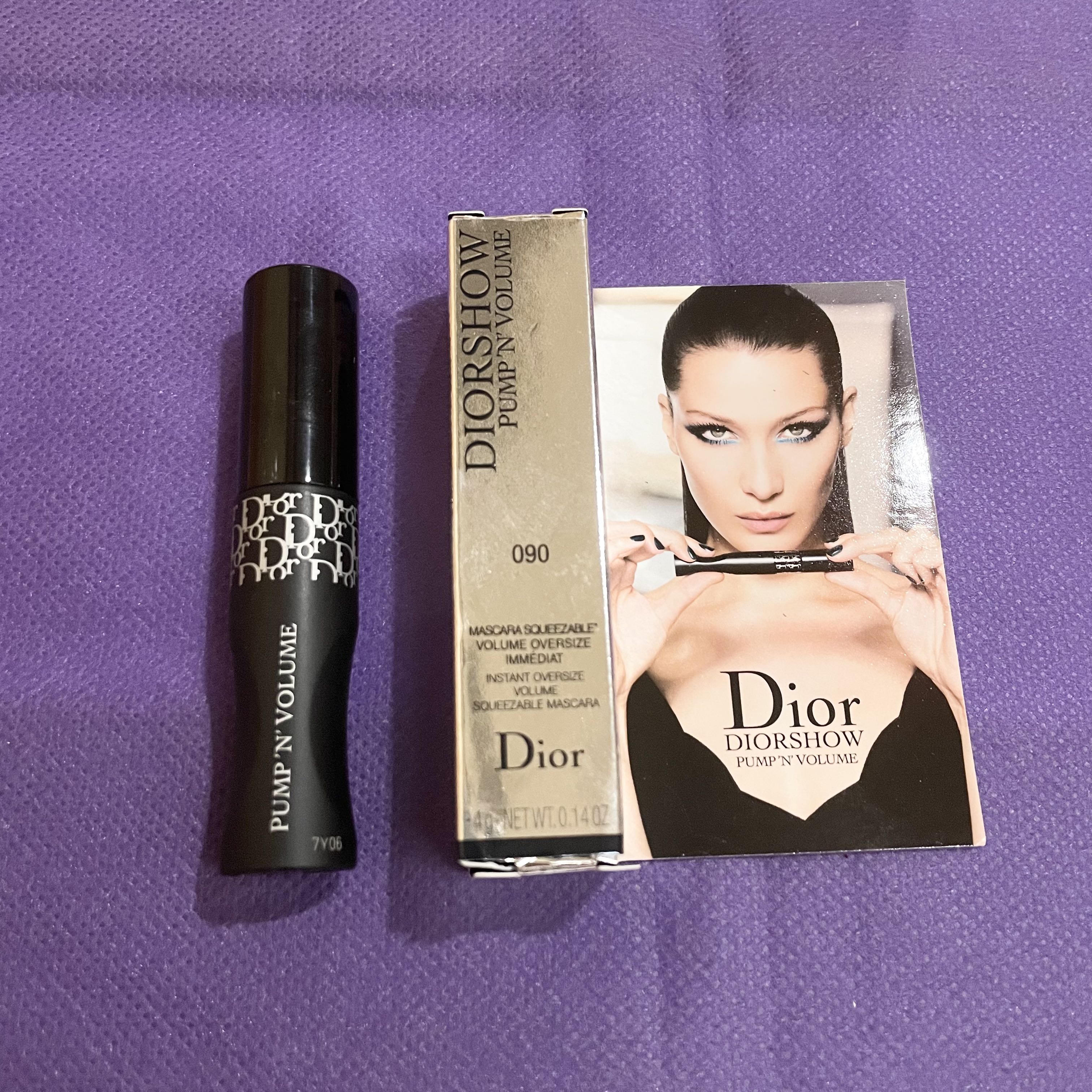 AUTHENTIC Christian Dior diorshow Dior show pump and volume mascara
