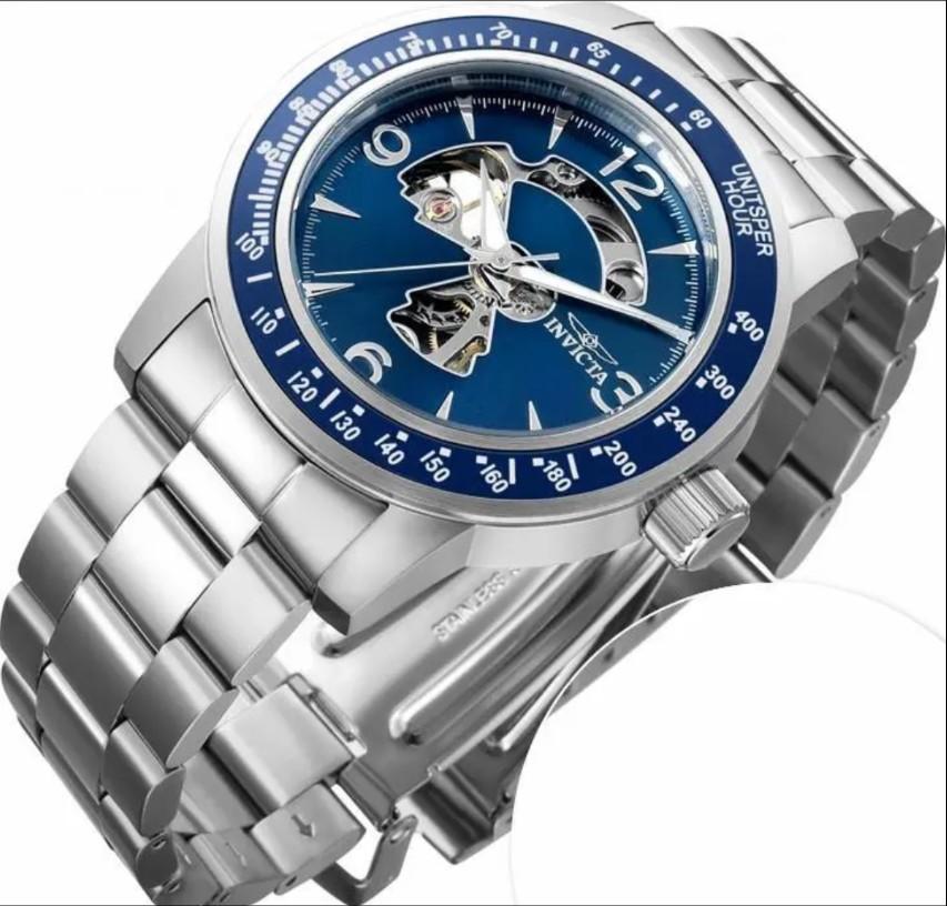 Invicta tachymeter best sale blue