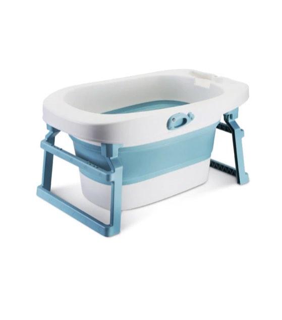BABY FOLDABLE BATHTUB (Category: Bathtub & Bath Accessories) located in Manila. Submitted by missielle (Listing ID 1183100310, Image 3). Description: Available in gray, blue and pink..