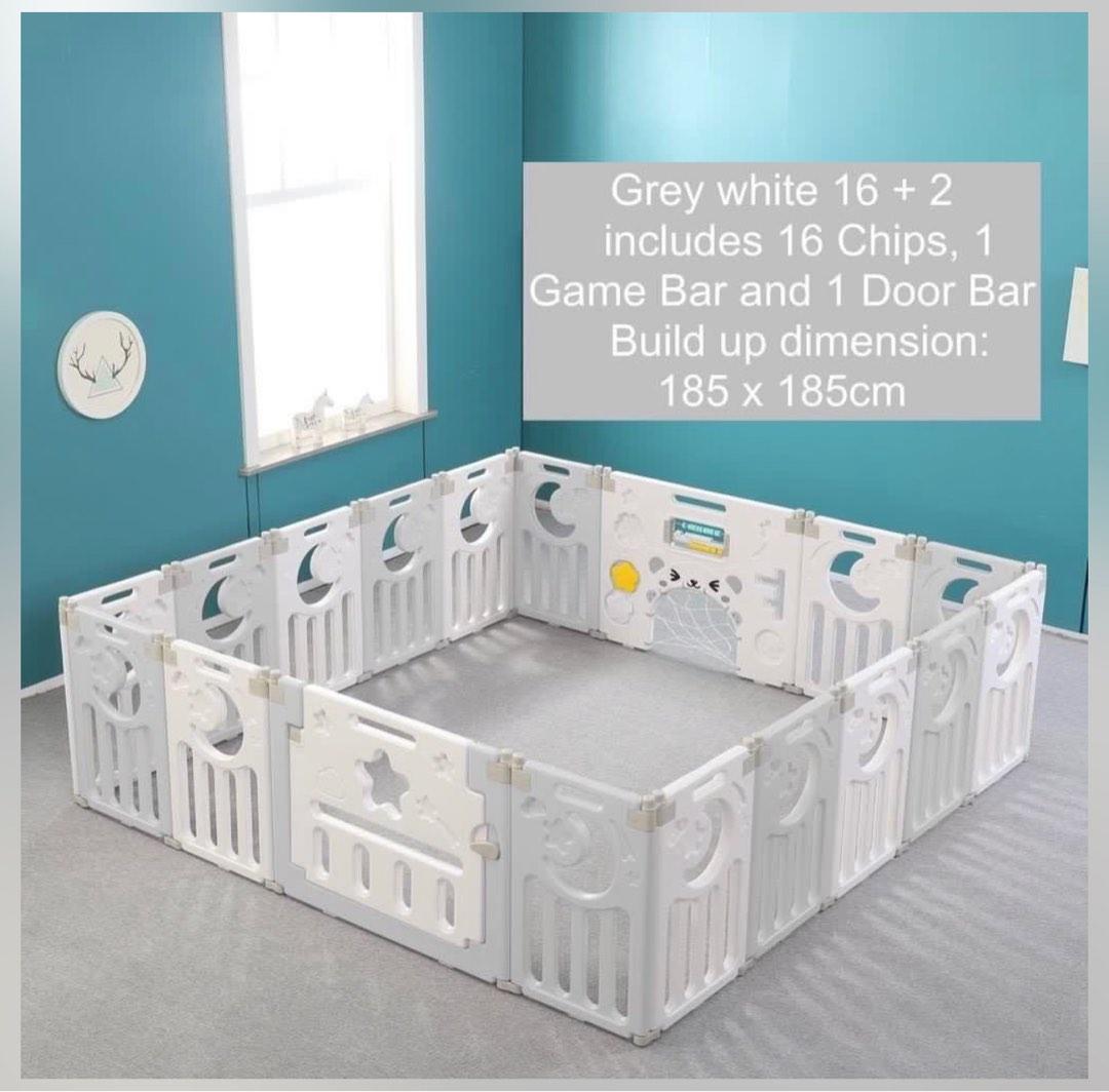 Baby Playyard with game panel / play pen / play yard, Babies & Kids