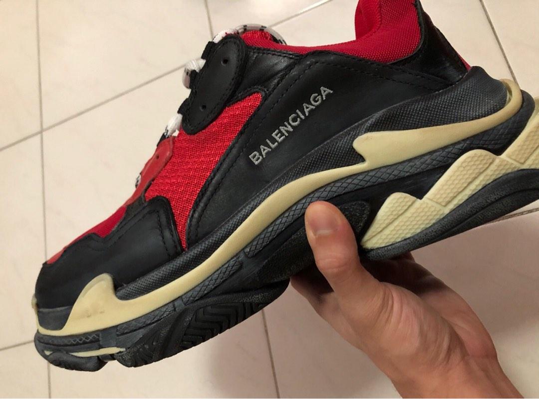 Red and black balenciaga online
