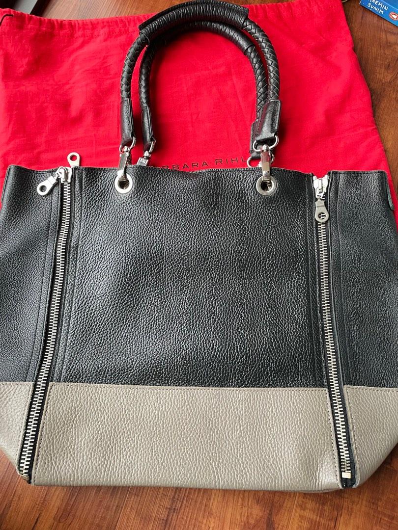Vintage Barbara Rihl Leather Shoulder Bag