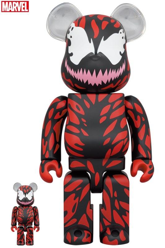 Bearbrick BE@RBRICK CARNAGE 100％ & 400％, 興趣及遊戲, 玩具& 遊戲