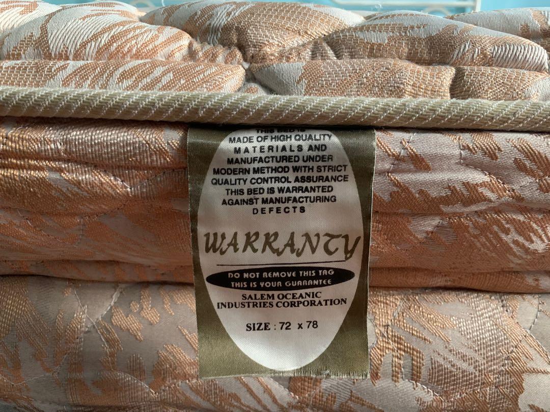 Bed Lion King size Mattress, Furniture & Home Living, Furniture, Bed