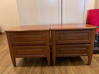 Bedside Table with Drawers