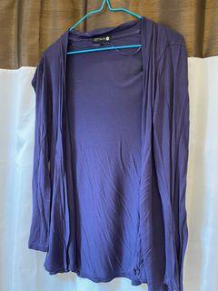 Blue cardigan