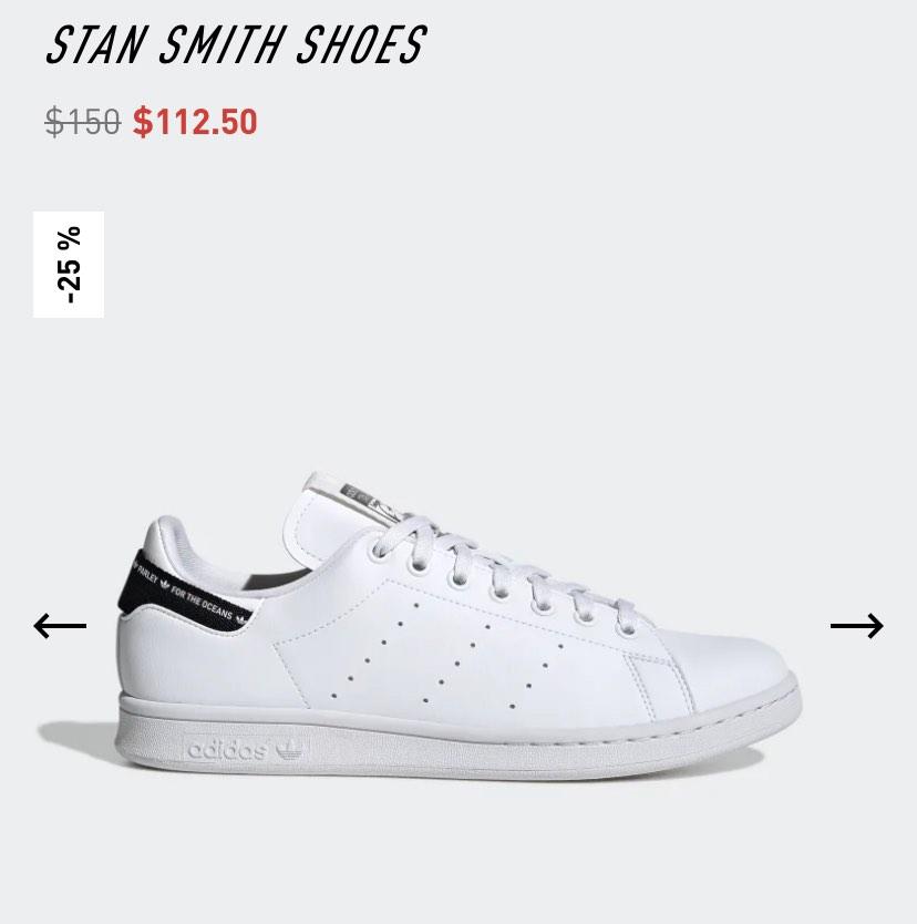 BN Adidas Stan Smith edition For the Oceans Unisex shoes, Luxury, Sneakers & Footwear on Carousell