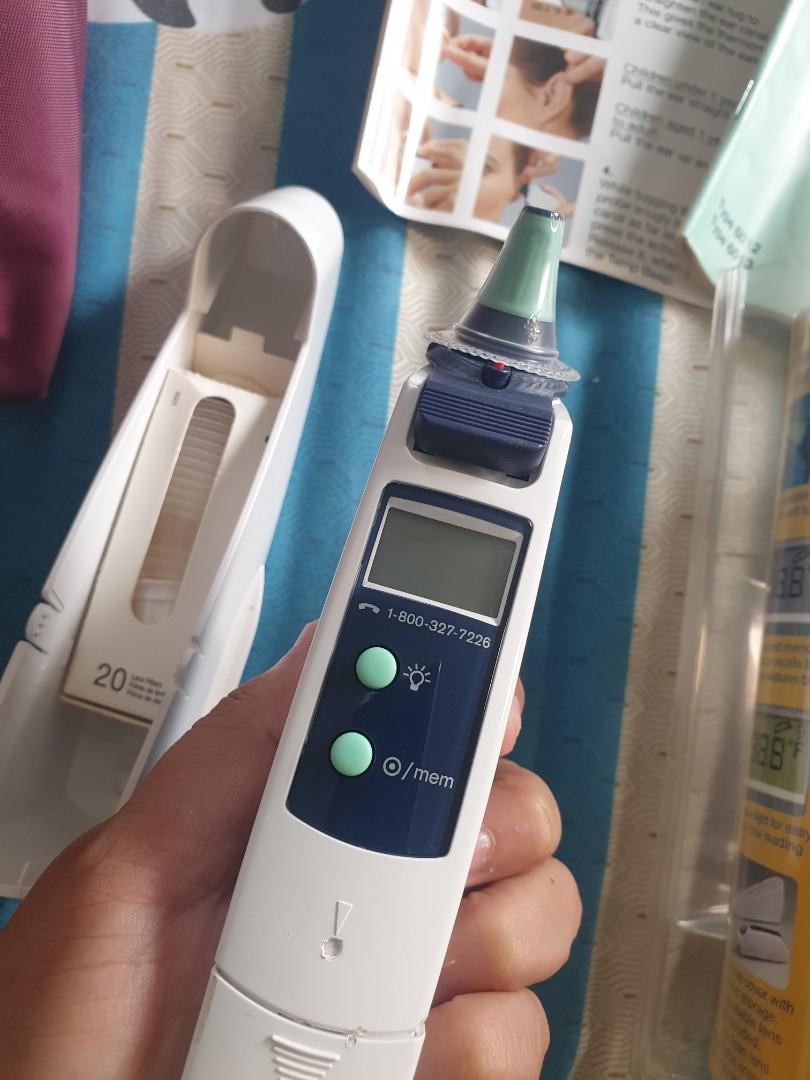 Braun 3050 Thermoscan Plus (EAR), Health & Nutrition, Thermometers on