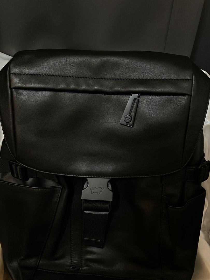 Braun Buffel Leather Backpack, Men's Fashion, Bags, Backpacks on Carousell
