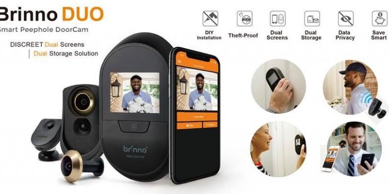 Brinno duo smart peephole doorcam hotsell
