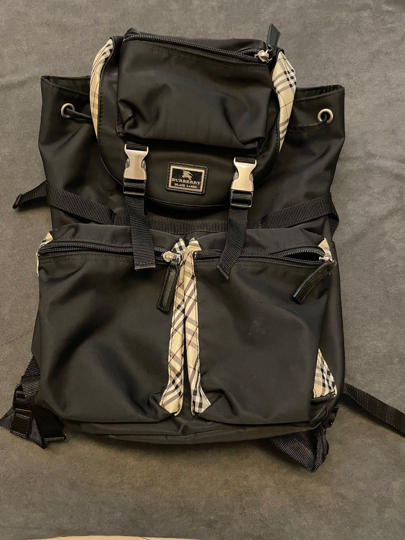 Burberry black label backpack sale