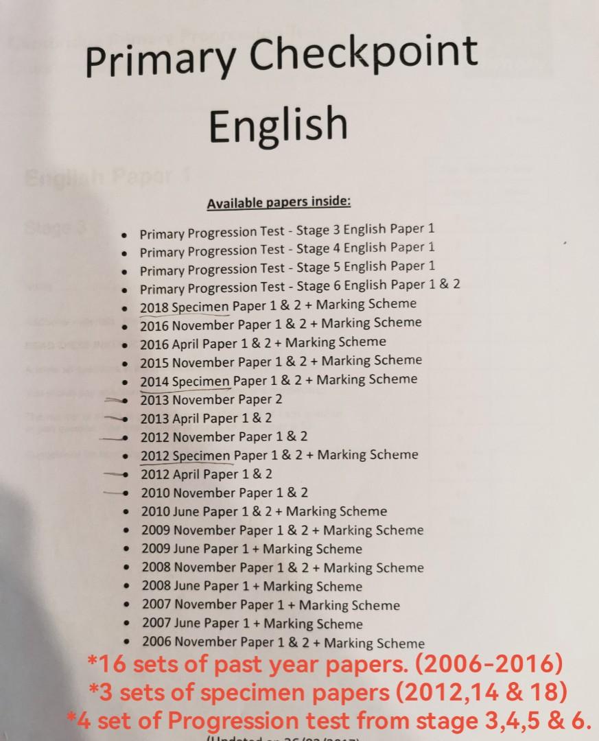 cambridge-primary-checkpoint-english-year-6-past-year-marking-schemes-hobbies-toys-books