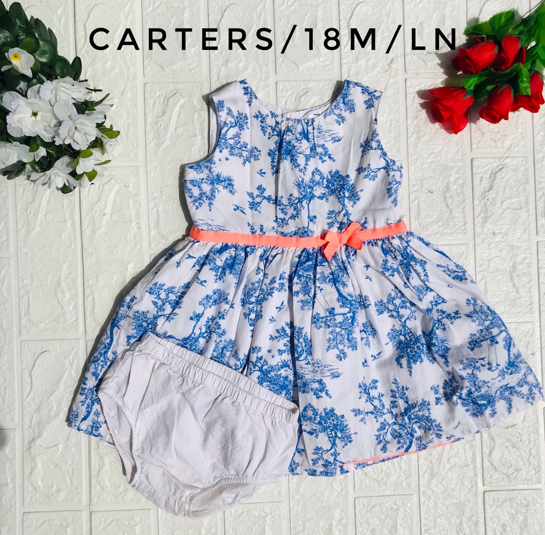 Carters dress with panty, Babies & Kids, Babies & Kids Fashion on Carousell
