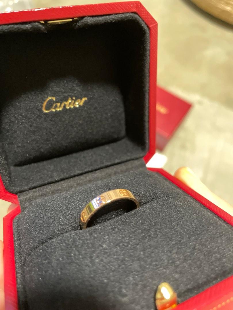 Cartier ring inside best sale