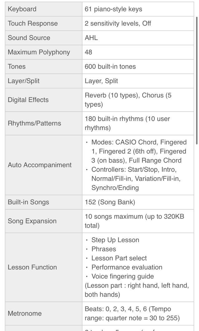 Casio Electric Keyboard CTK4200 with stand, Hobbies & Toys, Music