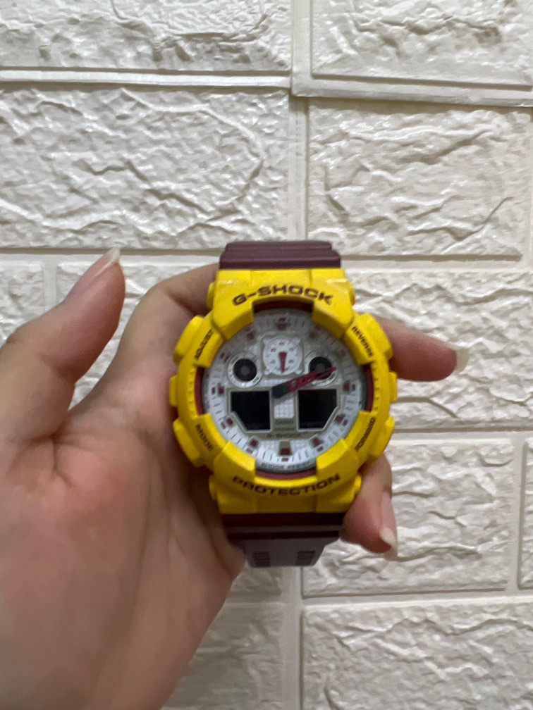 CASIO G SHOCK GA 100CS 9A Men s Fashion Watches Accessories