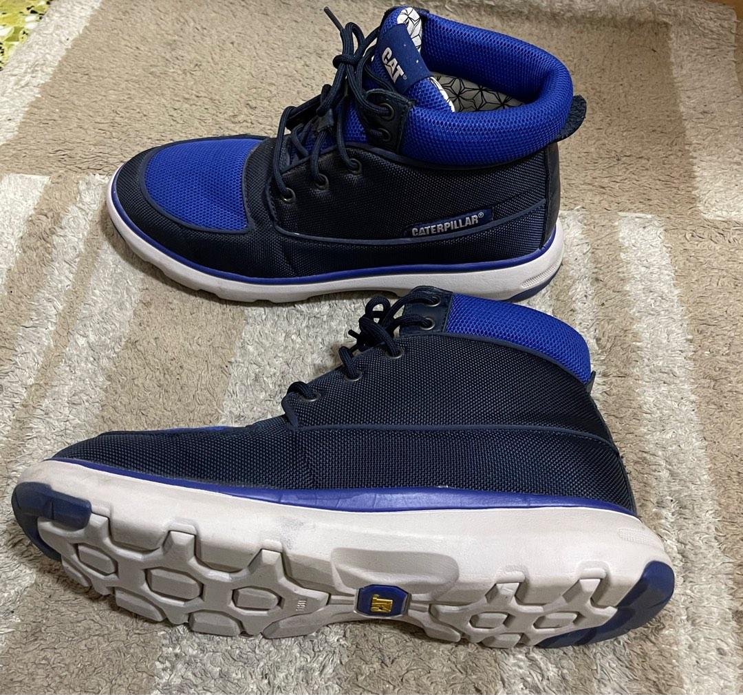 Caterpillar shoes blue sale