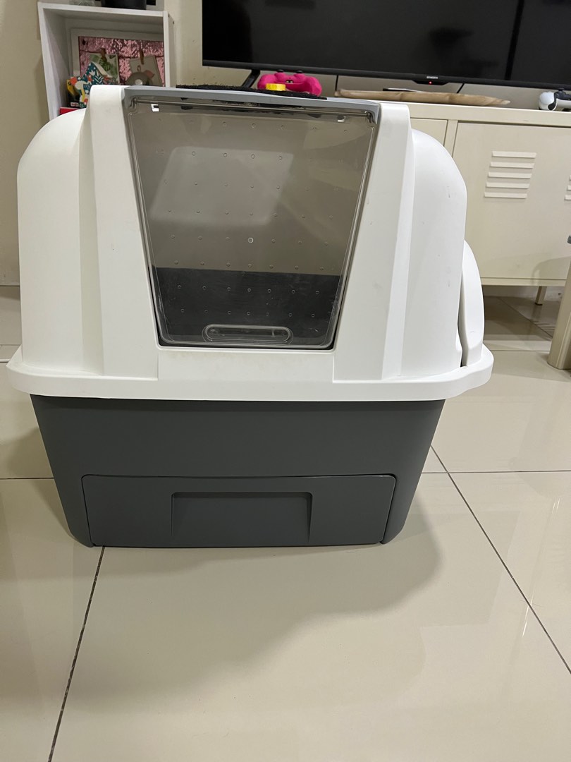 Catit Smartsift Litter Box and Cute House Litter Box, Pet Supplies