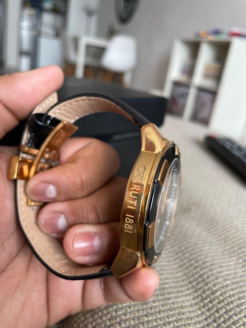 Cerruti 1881 store chronograph watch price