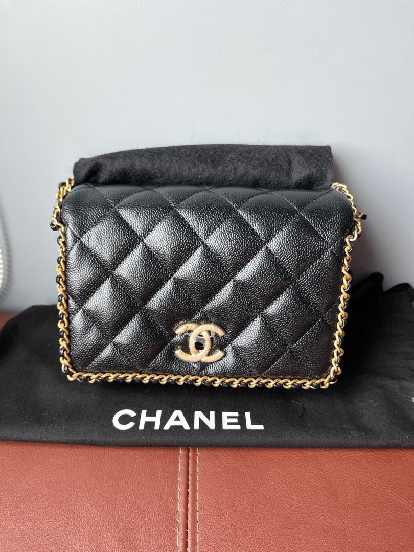 Chanel Brand New Black Caviar Flap Bag 2022, Luxury, Bags & Wallets on  Carousell