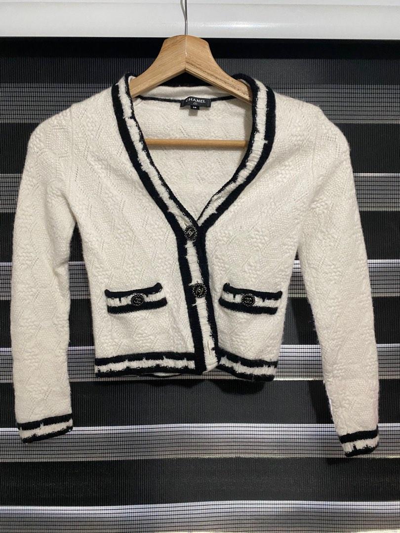 CHANEL cashmere Turnlock Long cardigan P77868 Burgundy 40