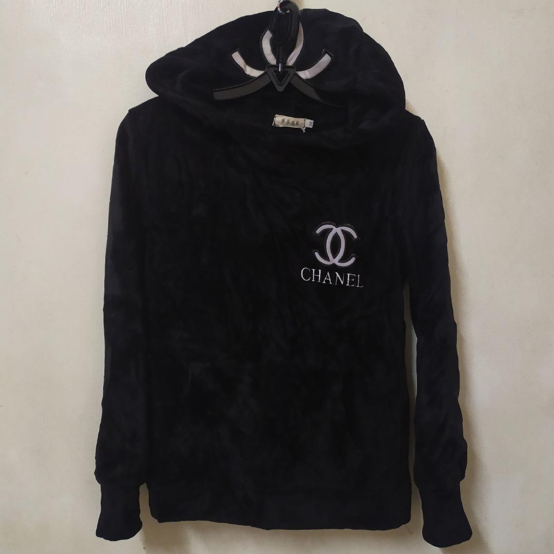 Black outlet chanel hoodie