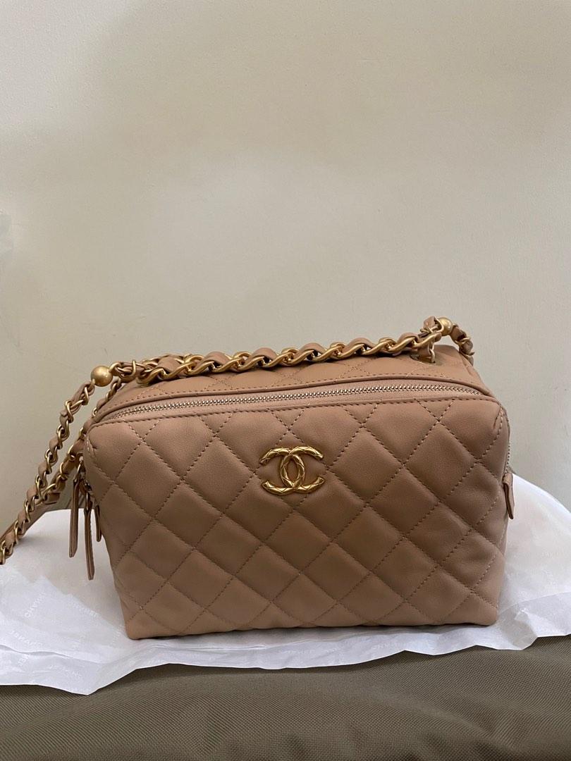 Chanel Small Bowling Bag, Luxury, Bags & Wallets on Carousell