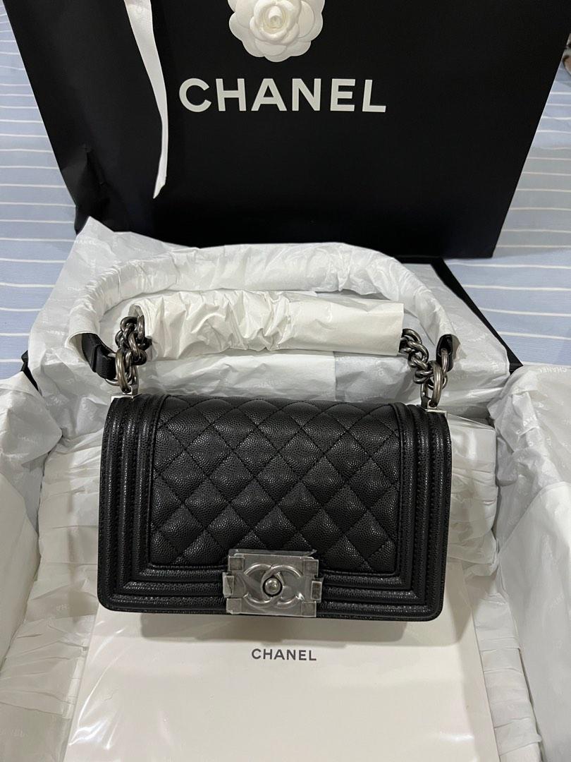 Chanel small Boy , Womens Fashion, Bags & Wallets, Cross-body Bags