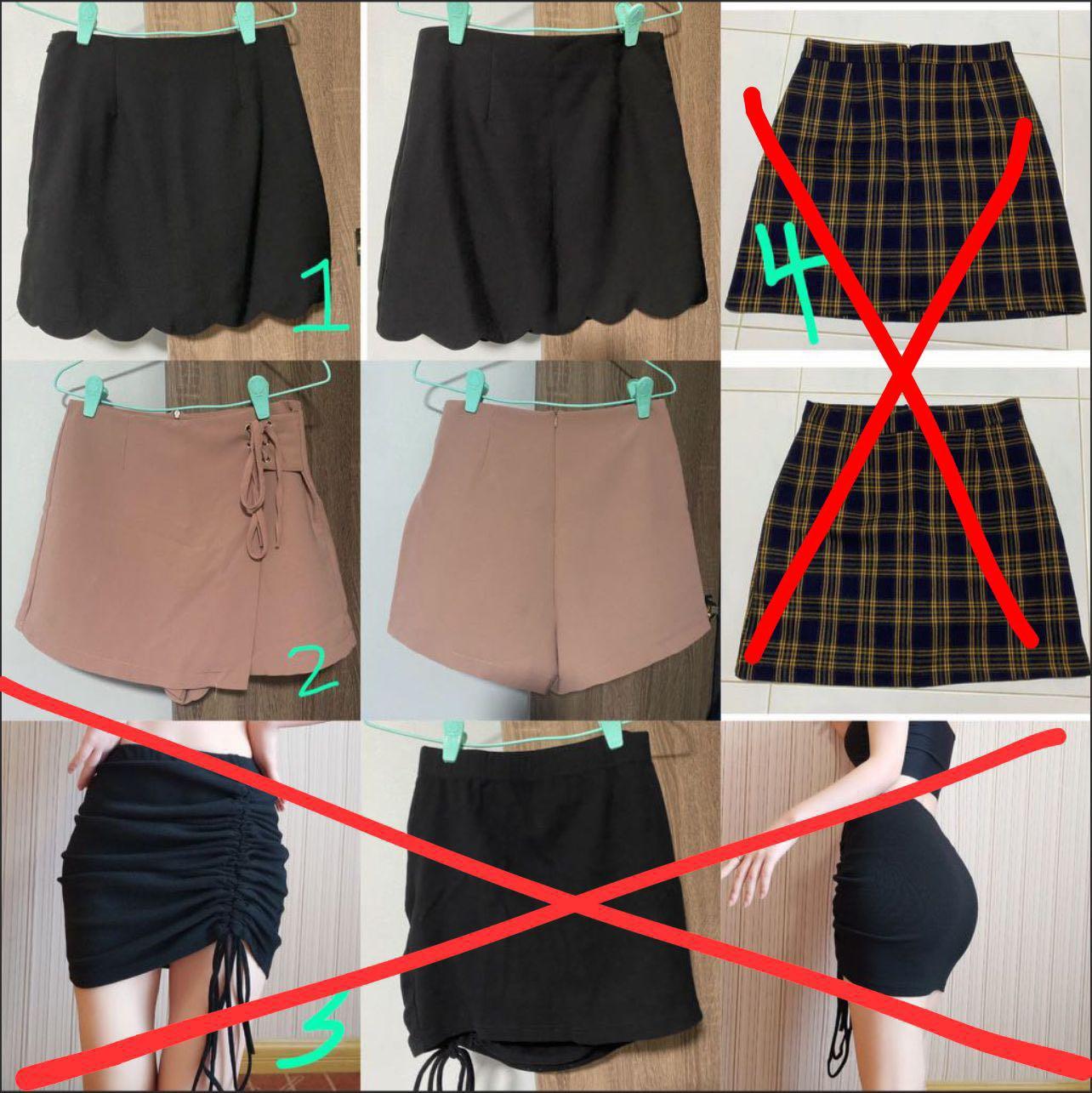 CLEARANCE SALES 5 ranges from shorts skirts dresses skorts Women s Fashion Bottoms Shorts on Carousell