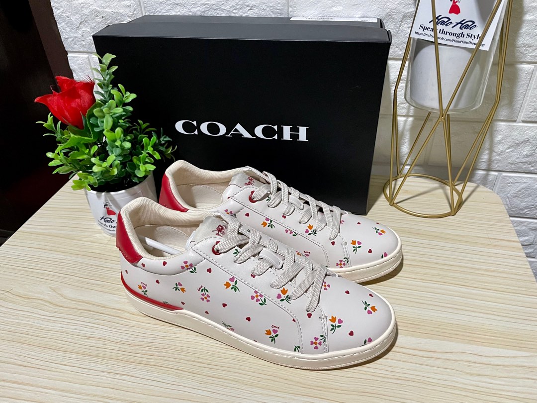 Coach flower clearance sneakers