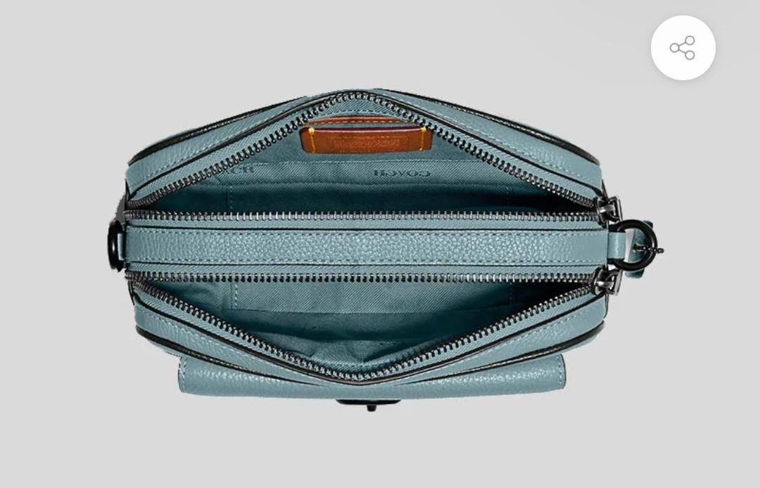 Coach Willow Camera Bag In Colorblack Sage Multi, Women's Fashion, Bags