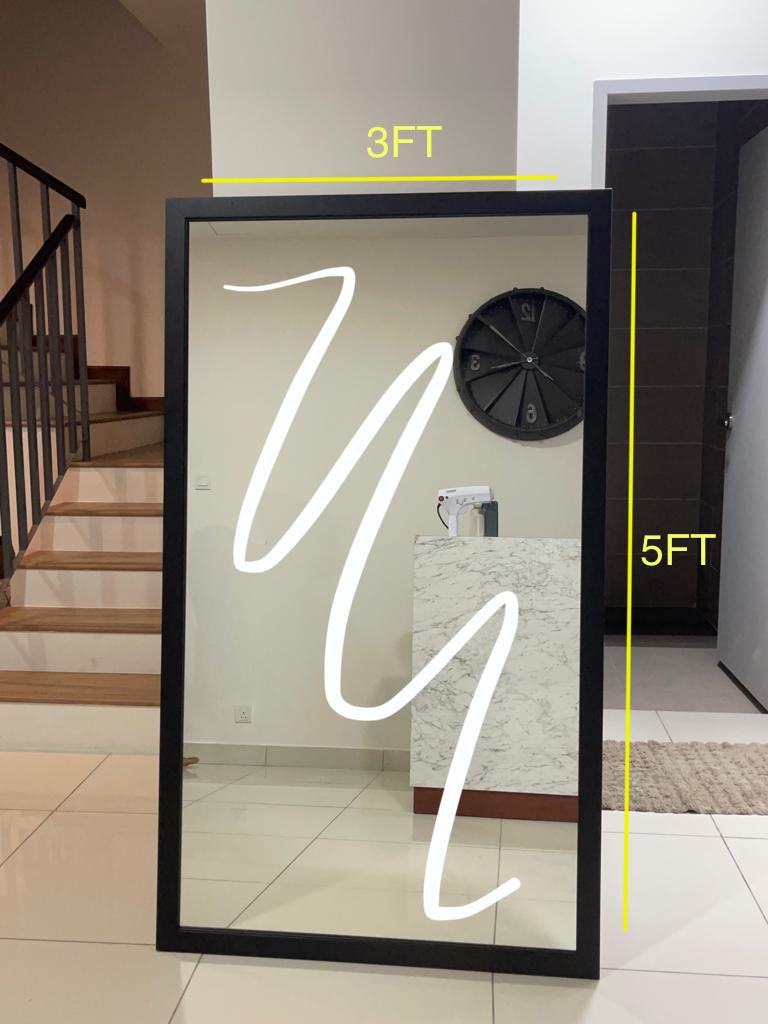 Custom Solid Made Mirror, Furniture & Home Living, Home Decor, Mirrors