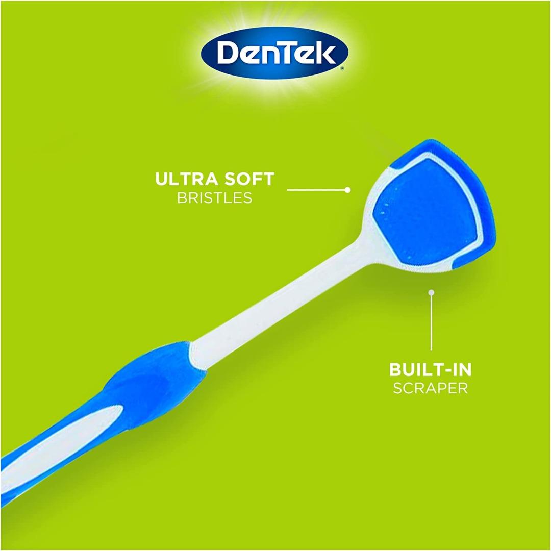 Dentek Orabrush Tongue Cleaner Helps Fight Bad Breath 4 Tongue Scrapers