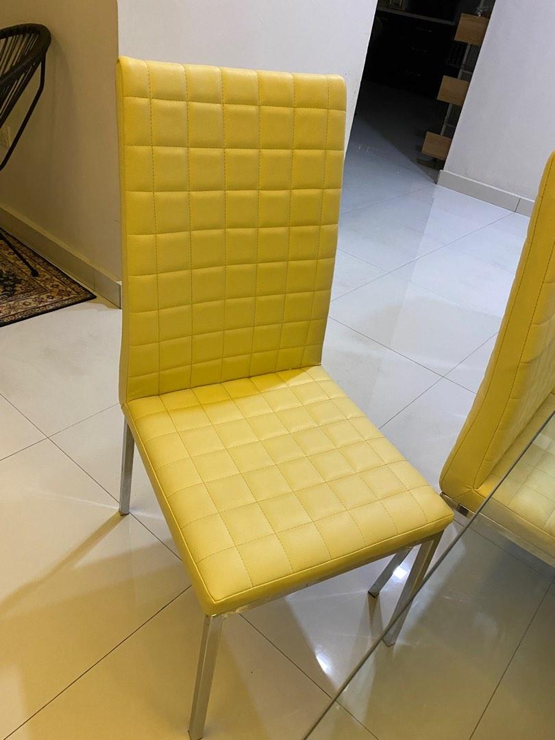 Pale hotsell yellow chair