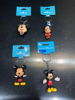 Disney Disneyland Mickey Mouse keychains