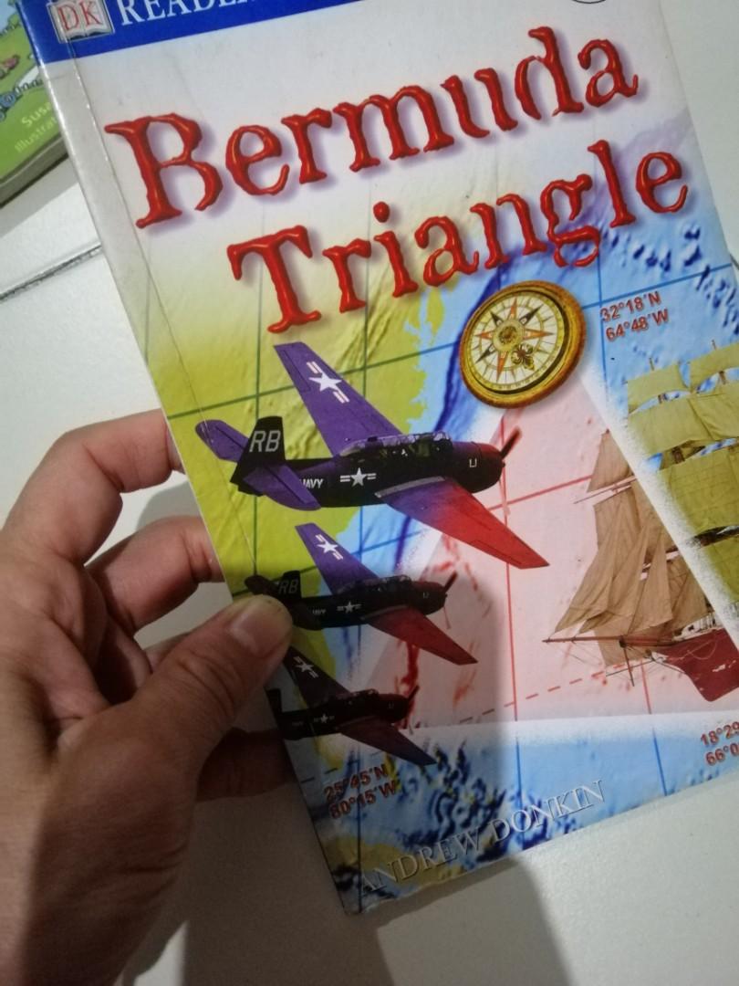 Dk reader English Bermuda triangle story book children, Hobbies & Toys