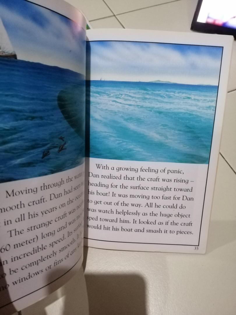 Dk reader English Bermuda triangle story book children, Hobbies & Toys