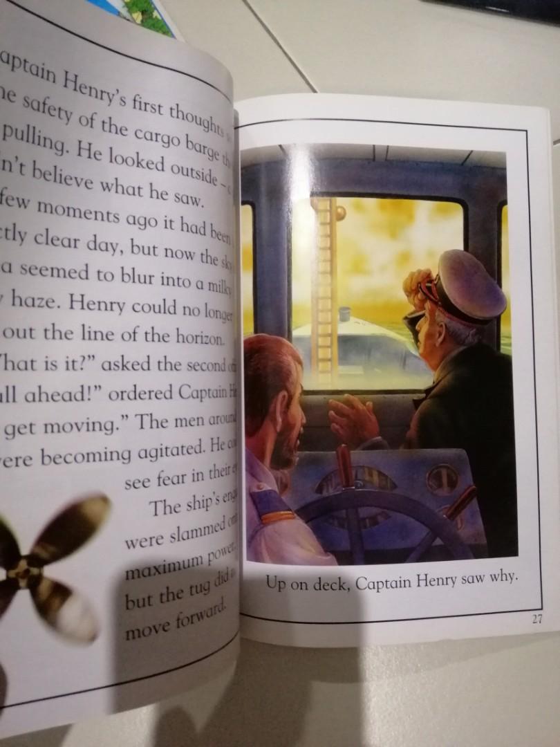 Dk reader English Bermuda triangle story book children, Hobbies & Toys