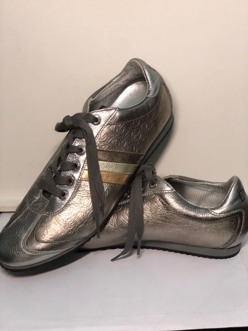 Dolce and gabbana silver store shoes