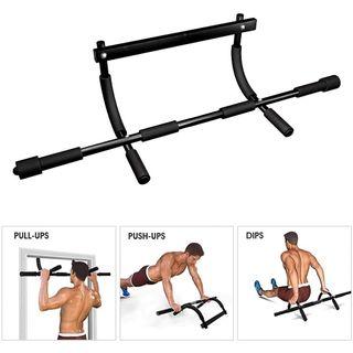 Doorway Pull Up Bar Home Exercise Equipment Chin-Up Bars for Strength Gym Training