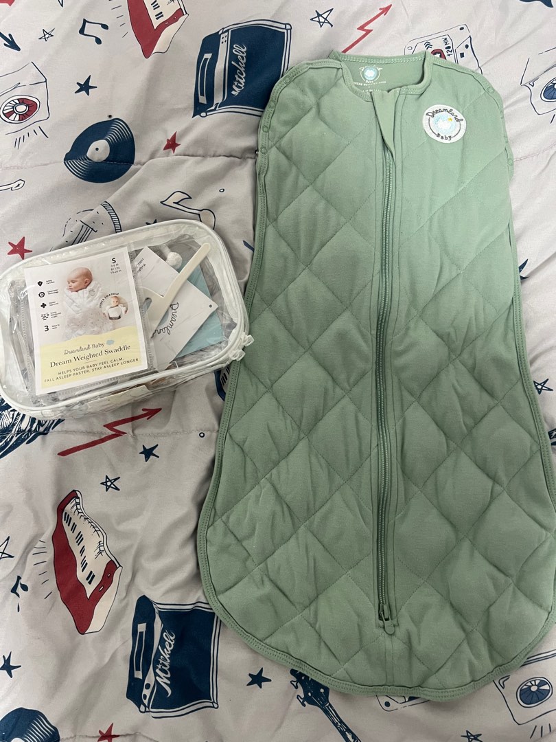 Dreamland Baby Weighted Sleep Swaddle & Sack, Babies & Kids, Babies