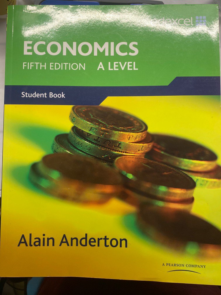 全新 Edexcel economics fifth edition A Level Alain Anderton, 興趣及遊戲, 書本 ...