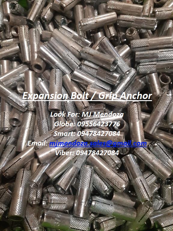 Expansion Bolt / Grip Anchor, Commercial & Industrial, Construction Tools & Equipment on Carousell