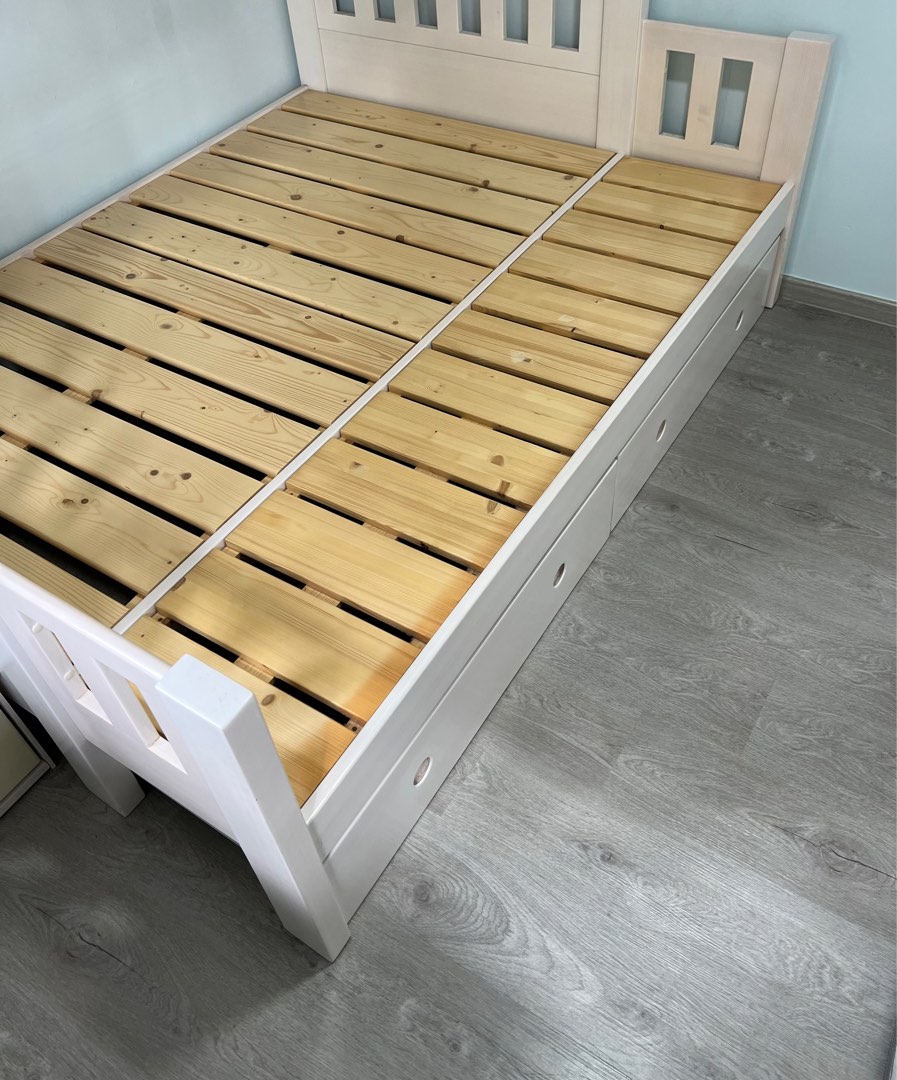 Ibenma Extension frame from Super Single to Queen size, Furniture