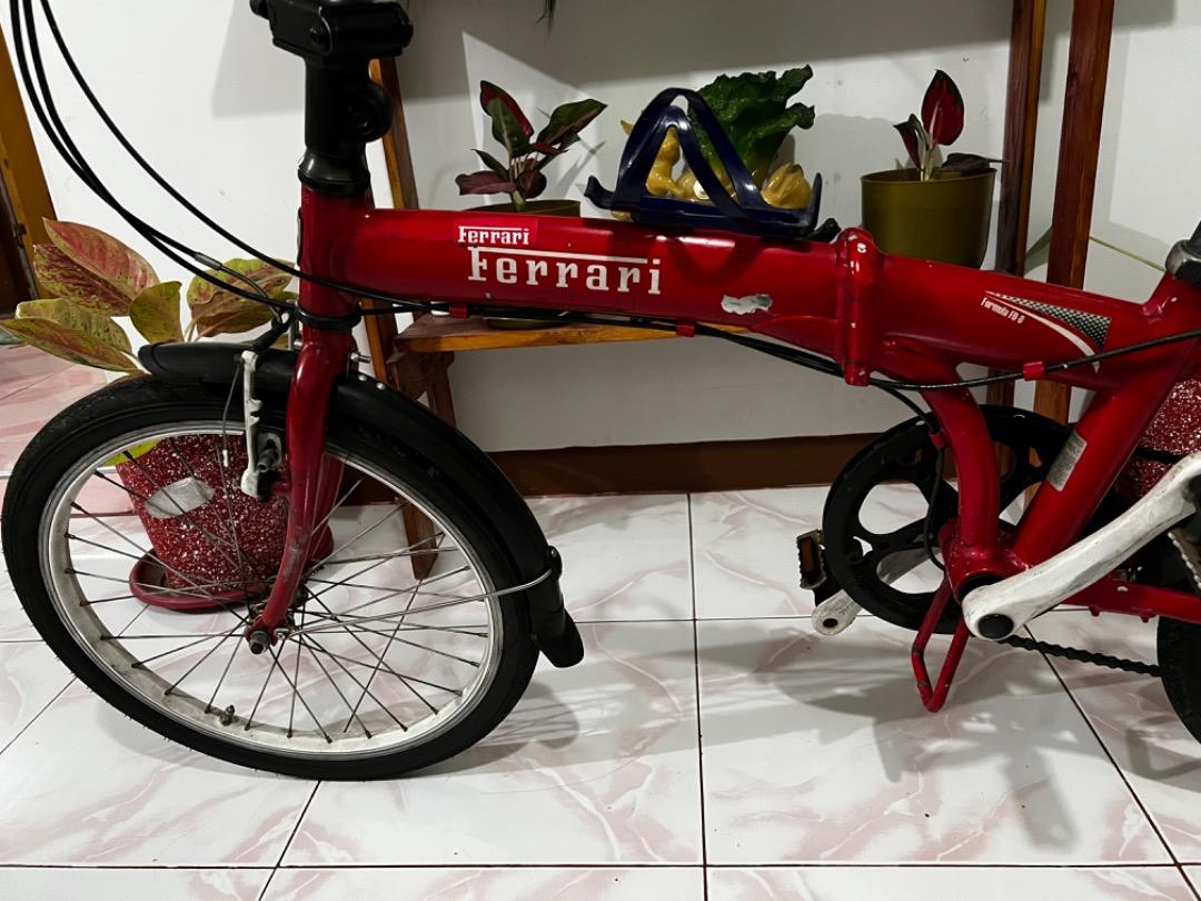Ferrari Folding Bike Motorbikes Motorbike Parts Accessories Other Motorcycles Parts and Accessories on Carousell